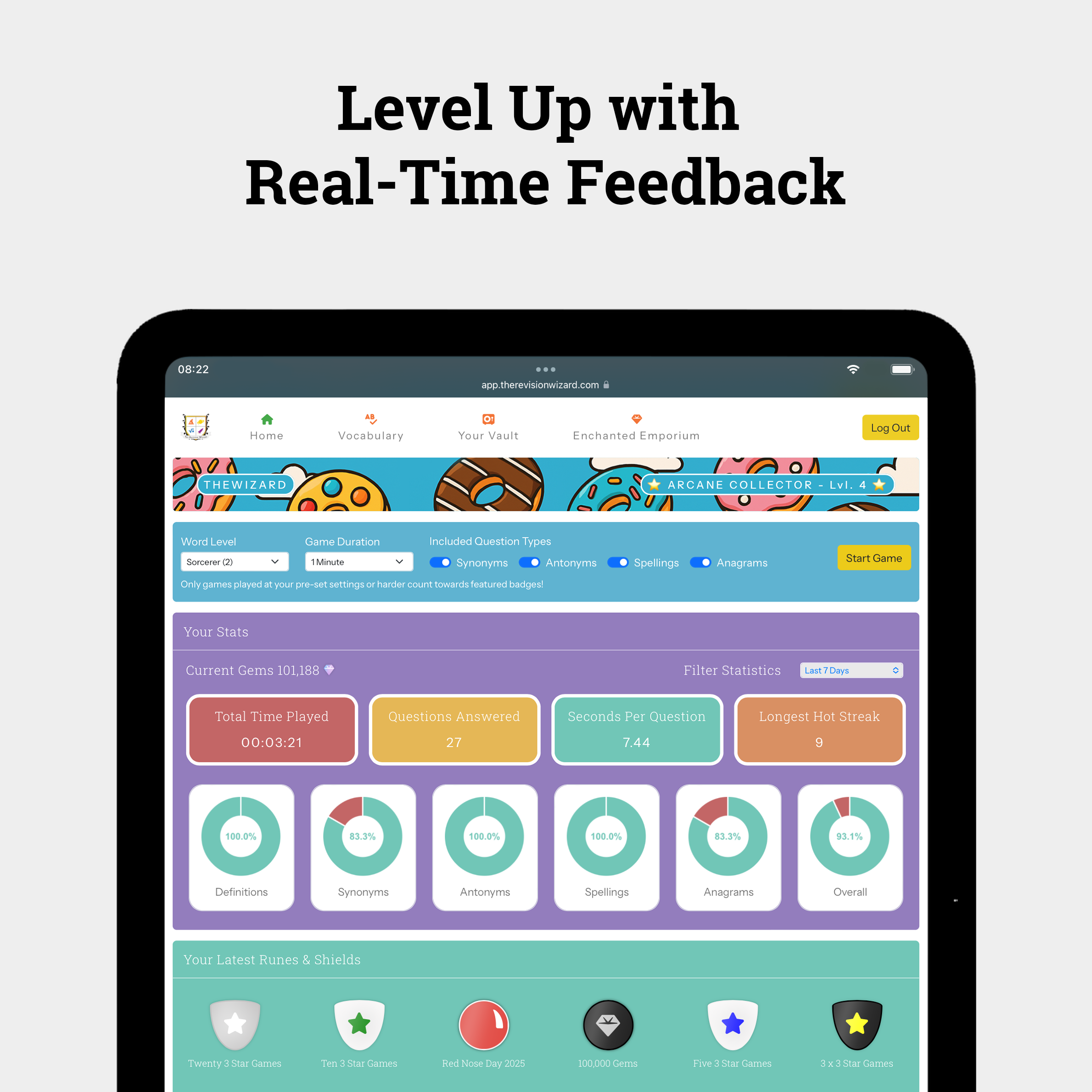 A Revision Wizard Screen