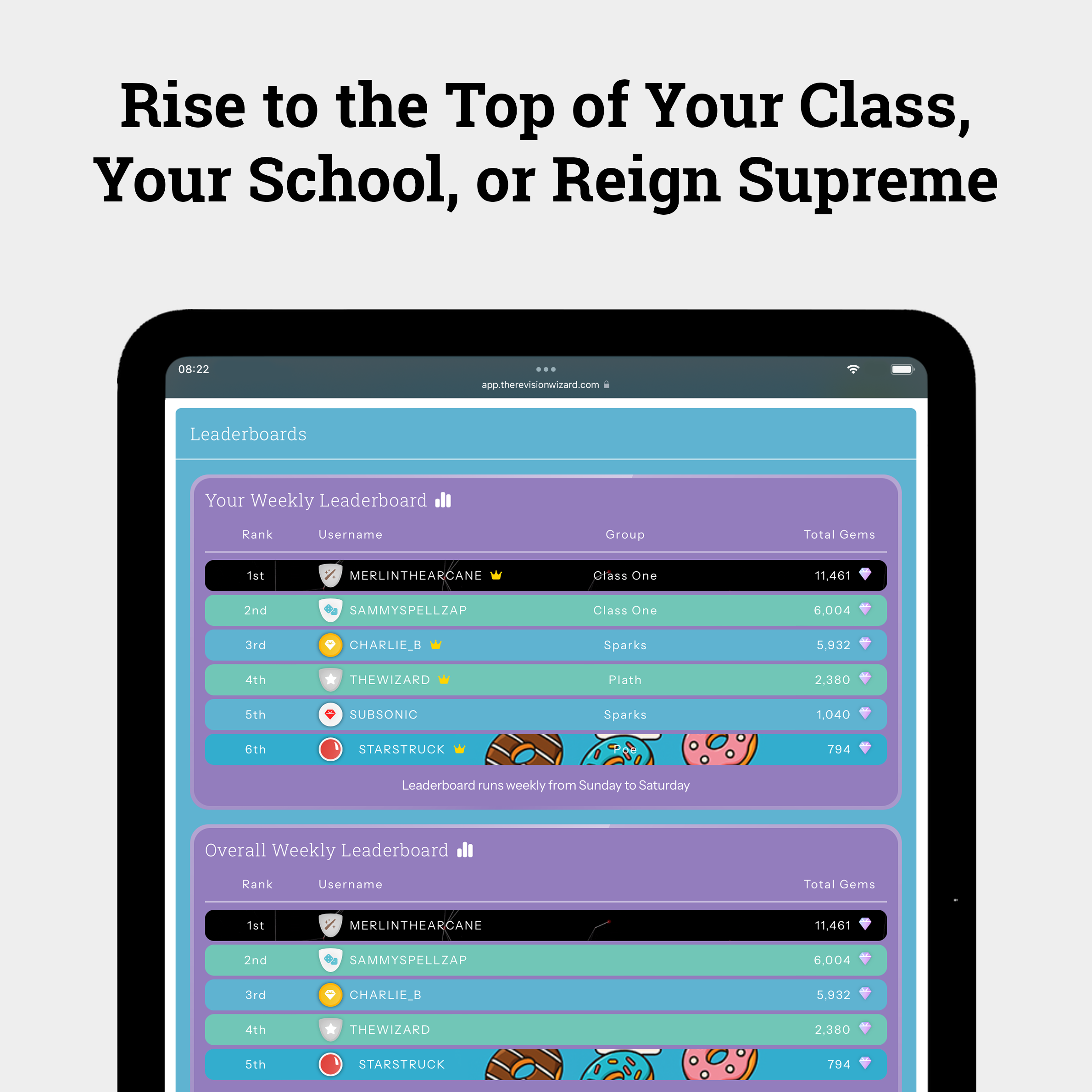 A Revision Wizard Screen